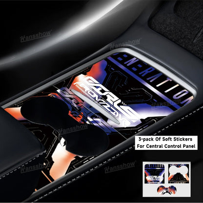 Model Y/3 Upgarde Center Console Wrap Cover - Luxurious finish