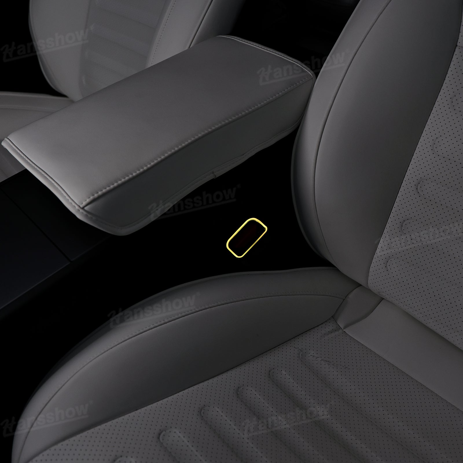 Seat Belt Buckle Ambient Lighting for Tesla Model Y Juniper color customization