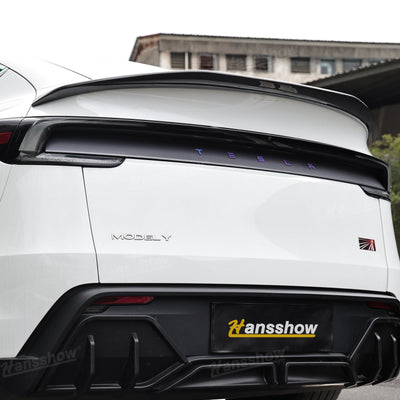 V-Style Rear Spoiler for Tesla Model Y installation process