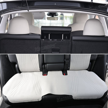 Alcantara Seat Cushion for Tesla Model Y & Model 3 dashboard view
