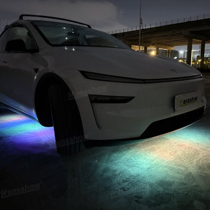 Model Y Juniper Underglow Lights LED Chassis Ambient Lighting Kit - color matching with mood