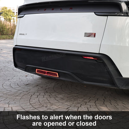 Model Y Juniper Pilot Light with Plaid Style - day visibility