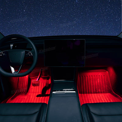 Model Y Juniper/3 Highland Ambient Lighting Kit backseat ambiance