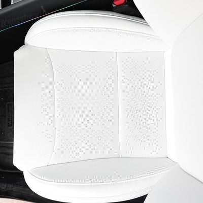 Model Y Juniper Seat Replacement Sport Seats NAPPA Leather Feature Highlight