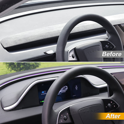 Model Y Juniper Dashboard Display 8.9-Inch F9H Instrument Cluster installed view
