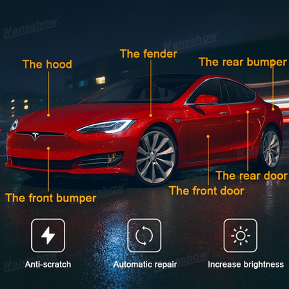 Tesla Model 3 Highland with PPF - Front View