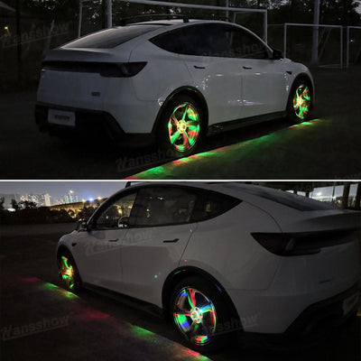 Model Y Juniper Wheel Hub Lights packaging