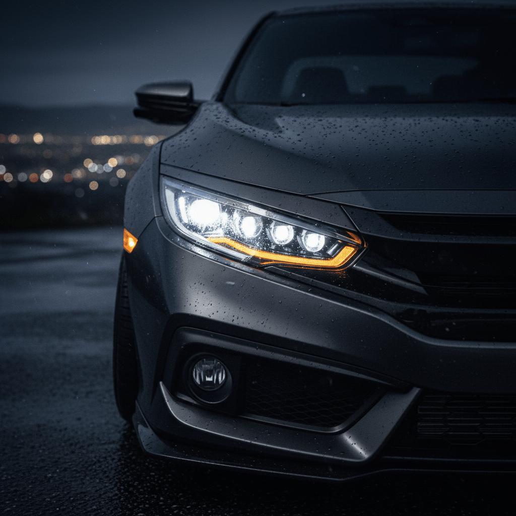 Suitable For Honda Civic 16-22 Headlights Without Rotation