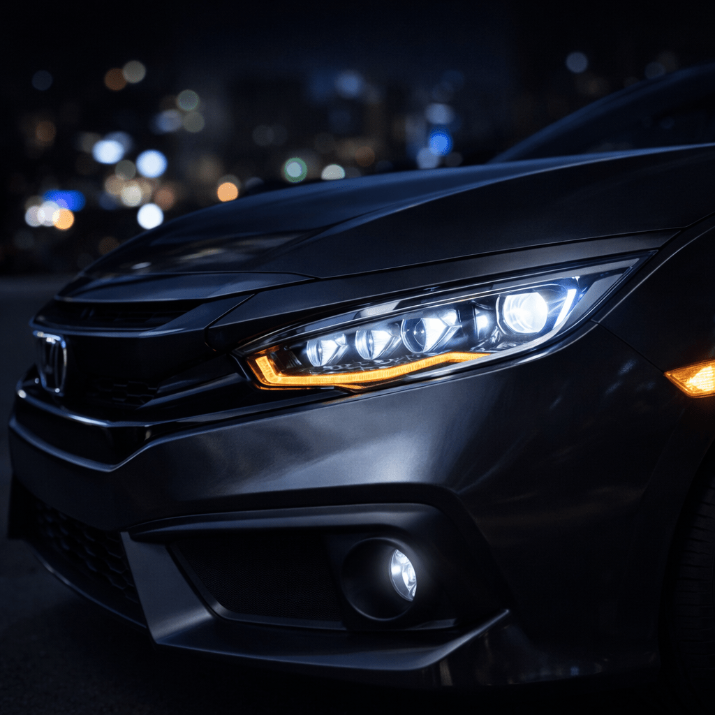 Suitable For Honda Civic 16-22 Headlights Without Rotation