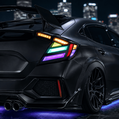 Honda Civic Hatchback 16-20 RGB Tail Lights Digitization