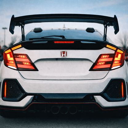 Honda Civic Hatchback 16-20 Smoked Tail Lights