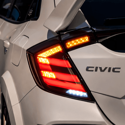 Honda Civic Hatchback 16-20 Smoked Tail Lights