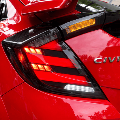 Honda Civic Hatchback 16-20 Smoked Tail Lights