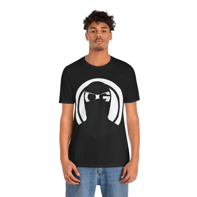 OG Logo Tee back view in dark grey