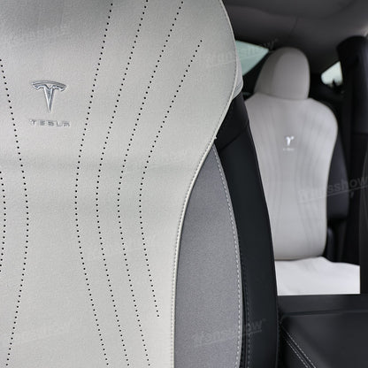 Alcantara Seat Cushion for Tesla Model Y & Model 3 comfort test
