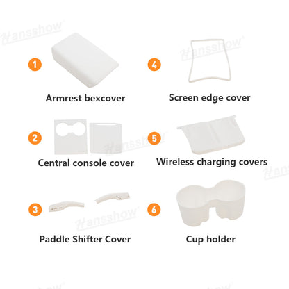 Model Y/Model 3 Bundle Of White Enthusiast Style Kits For Tesla White - Installation process