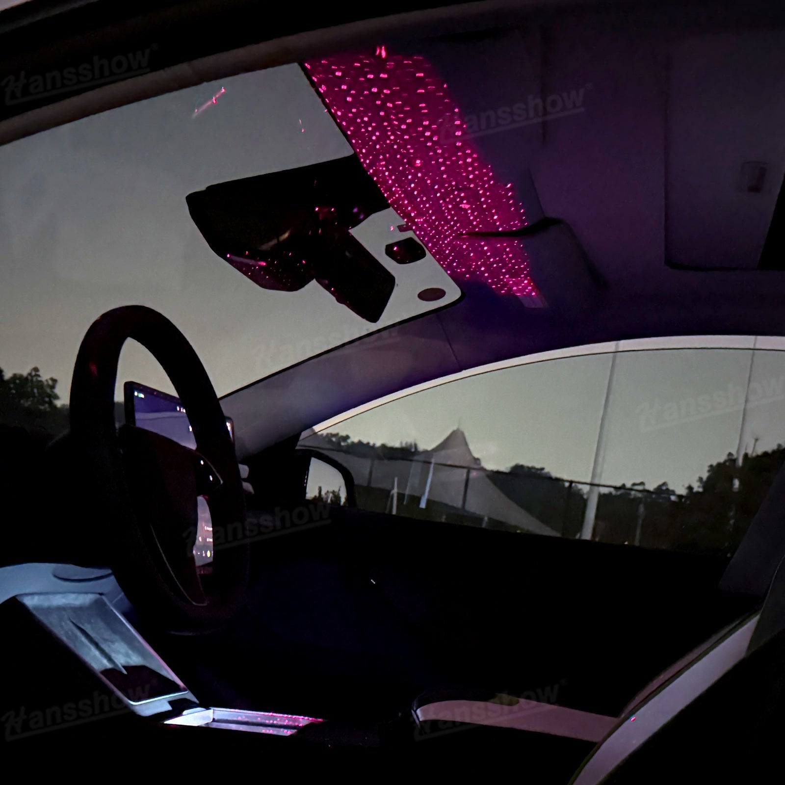 4-in-1 Charging Hub 120W Fast Charging Retractable Cable Hub with Starry...