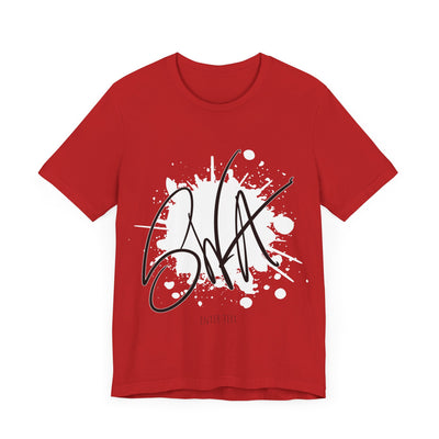SWA Signature Splash Tee in silver color on table