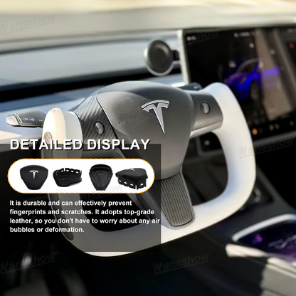 Tesla Model Y/3 Airbag Replacement Cover Custom detail shot
