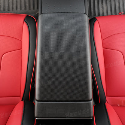 Model Y Juniper Real Carbon Fiber Cover Interior Set scuff resistance