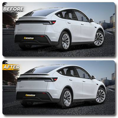 Model Y Juniper Spoiler Real Carbon Fiber Wing Rear Trunk Lip Lid - aerodynamic design