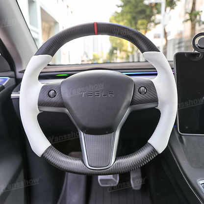 Tesla Model Y/3 Steering Wheel - Premium Material Composition
