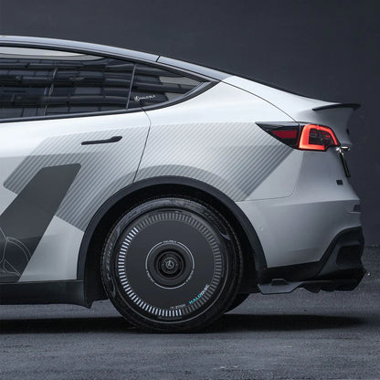 HALODISC 2 Wheel Covers for Tesla Model Y 18, 19, 20, 21 Überturbine Wheels丨Charging