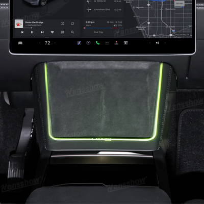 Model Y Juniper Ambient Lighting with color adjustment feature