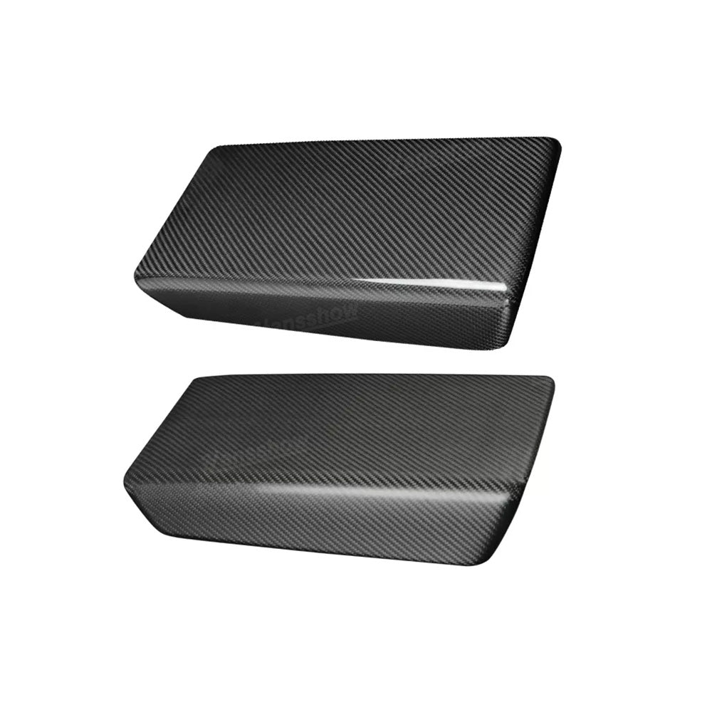 Model Y/3 Armrest Box Cover Real Carbon Fiber Interior Fit