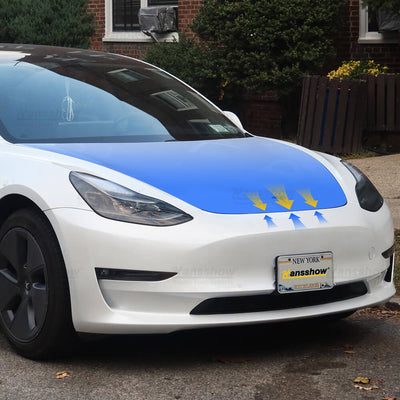 2021+ Model 3/Y/S/X/3 Highland Silent Front Trunk Electric Suction Lock front view
