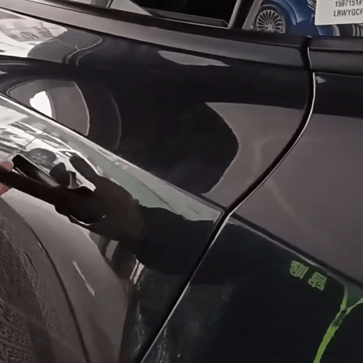 Model Y Juniper Smart Soft-Close Doors installed view