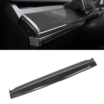 Model Y/3 Real Carbon Fiber Dashboard Trim Panel Replacement Kit interior view