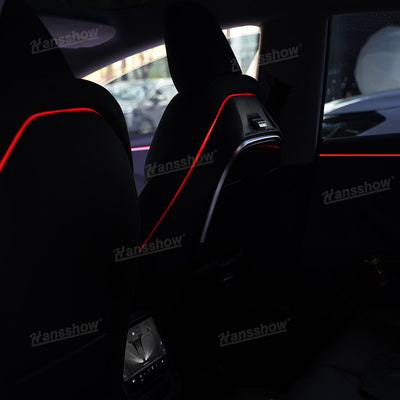 Model Y Juniper/3 Highland Ambient Lighting Kit seamless integration