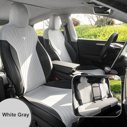 Alcantara Seat Cushion for Tesla Model Y & Model 3 color options