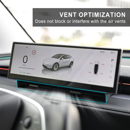 10.88-Inch Heads Up Display for Tesla Model 3 Highland cockpit view