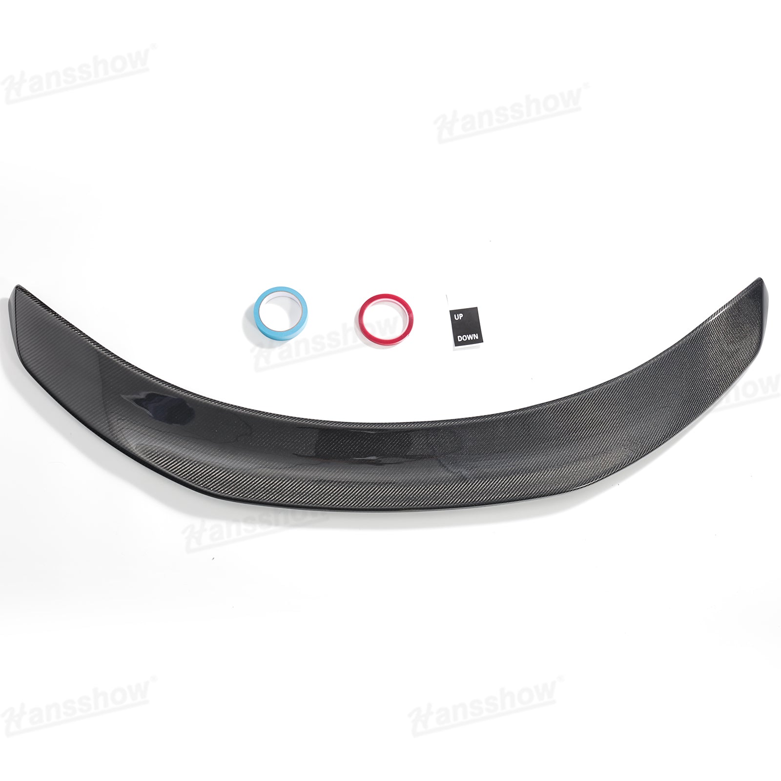 V-Style Rear Spoiler for Tesla Model Y dynamic profile