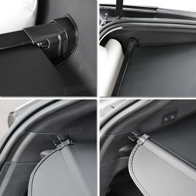 Model Y Juniper Trunk Retractable Cargo Privacy Cover Shielding Shade - retractable mechanism