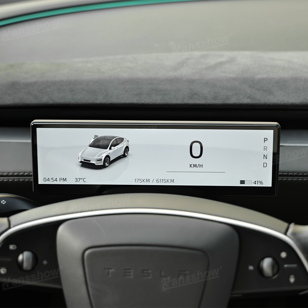 Tesla Model 3/Y APEX Touch Screen showing multitasking features