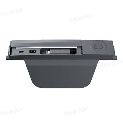 Model Y Juniper USB Hub Adapter with Apple Watch Charger - dual connector detail