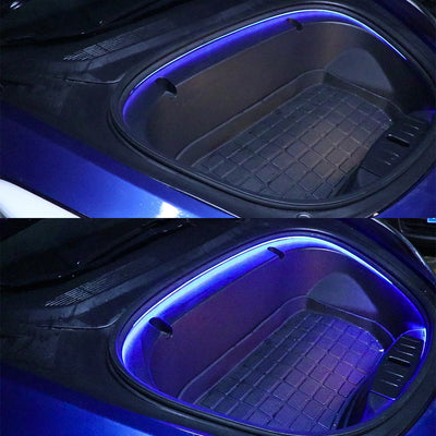Model Y Frunk Light Strip installed in Tesla Model Y