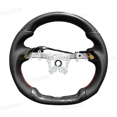 Model Y Juniper Steering Wheel Carbon Fiber Style sporty look