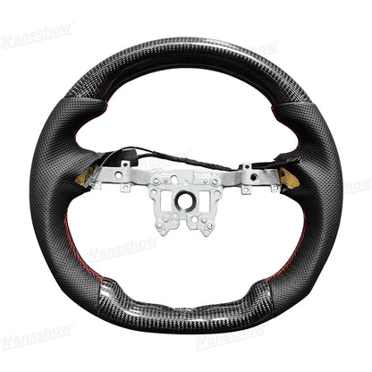 Model Y Juniper Steering Wheel Carbon Fiber Style sporty look