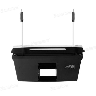 Model Y Juniper GaN USB Charging Hub with cables attached
