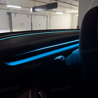 Streamer Ambient Light for Tesla Model Y & 3 easy installation