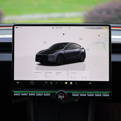 Model Y Juniper Center Console Control Button front view
