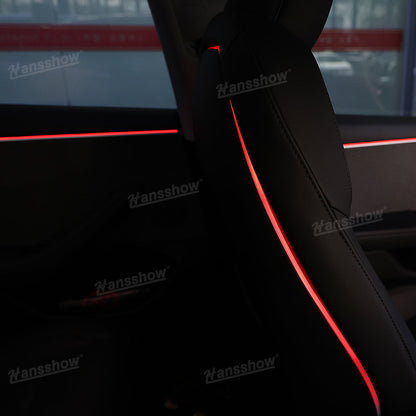 Model Y Juniper Backseat Ambient Light in Tesla Model Y interior