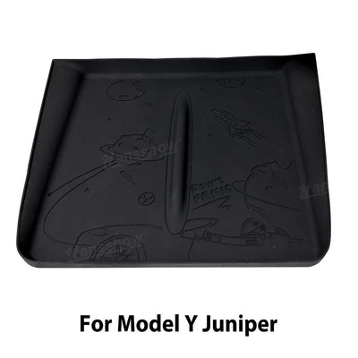 Model Y Juniper Wireless Charging Silicone Pad in Tesla interior