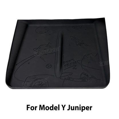 Model Y Juniper Wireless Charging Silicone Pad in Tesla interior