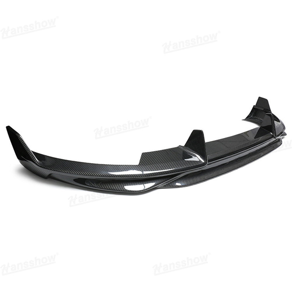 Model Y Juniper Front Lip Spoiler installed on Tesla Model Y