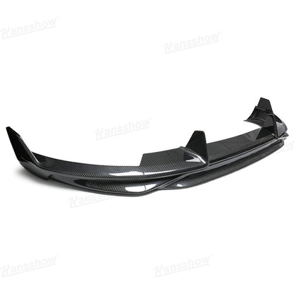 Model Y Juniper Front Lip Spoiler installed on Tesla Model Y